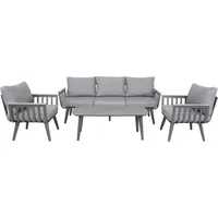Lesli-Living Amalfi Loungeset grau