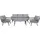 Lesli-Living Amalfi Loungeset grau