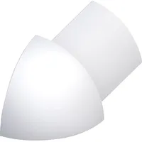 Alfer - Außenecke 11,5 mm silber Aluminium Abschluss für
