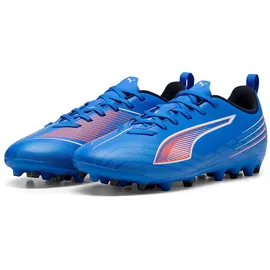 Puma Ultra 6 Play MG Kinder ultra blue/puma white/glowing red 37
