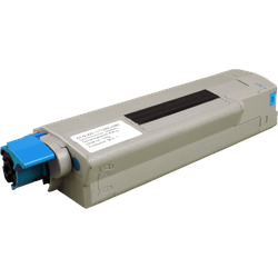 Recycling Toner ersetzt Oki 43381907 cyan