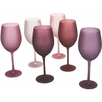 Villa d ́Este Villa d'Este Home Tivoli Happy Hour Provence Set mit 6 frostierten Gläsern, 550 ml