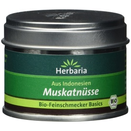 Herbaria Muskatnüsse ganz, 1er Pack (1 x 3 Stück) - Bio