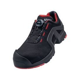 Uvex 6567 6567239 Sicherheitshalbschuh S3 Schuhgröße (EU): 39 Schwarz/Rot 1 Paar