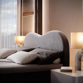 masseno Fluvia 160 x 200 cm H2 Grau