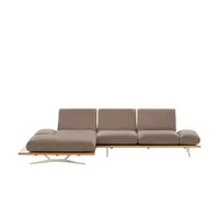 KOINOR Ecksofa  Marilyn , rosa/pink , Maße (cm): B: 324 H: 96 T: 160.0