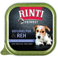 Rinti Feinest Poultry Pure&Deer Geflügel und Rotwild 150 g