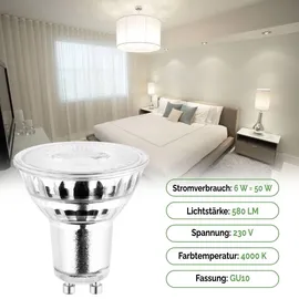 Lumiled LED Lampe 10x GU10 6 W 4000 K Neutralweiß