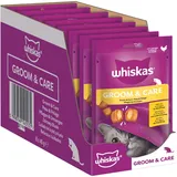 Whiskas Groom & Care mit Huhn 8x45g
