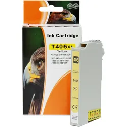 D&C 405XL Kompatible Gelbe Tintenpatrone für Epson WorkForce Pro WF-4800 Series (1100 Seiten)