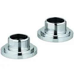 Grohe Rosette 45630 45630000 3-Loch-WT/3-Loch Bidetbatterie chrom