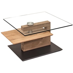 7894 Couchtisch Glas Holz modern