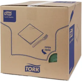TORK Servietten 32,6 x 33,0 cm 3-lagig dunkelgrün