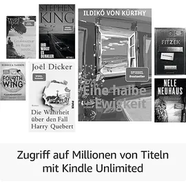 Amazon Kindle Paperwhite 16 GB mit Werbung, schwarz