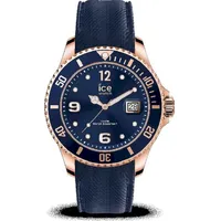ICE-Watch - ICE steel Blue rose-gold - Blau/Blau