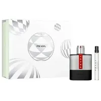 Prada Luna Rossa Carbon Eau de Toilette 100 ml + Gel 75 ml Geschenkset