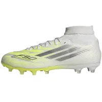 adidas F50 Sparkfusion League Mid Cut FG/AG Herren Cloud White/Iron Metallic/Hi-Res Yellow 43
