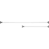 Wenko Teleskop-Klemmstange »Herkules«, 80-145 cm, stufenlos ausziehbar, grau