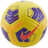 Nike Academy Fußball yellow/violet/bright crimson 5