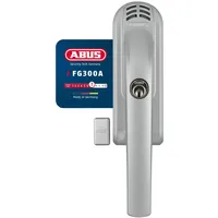 ABUS FG300A Farbe silber Fenstergriff mit Alarm universal verwendbar