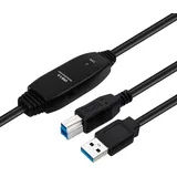 MicroConnect USB-Kabel - USB Typ A (M) zu USB Type B (M)