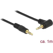 DeLock Audiokabel 83754 3,5mm-Klinken-Stecker / 3,5mm-Klinken-Stecker 1,0m (83754)