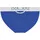 WOH Herren Tanga-Slip - Sexy Fun, Baumwol-Mix, Eingriff, einfarbig blau, M