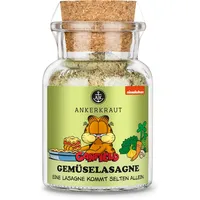 Ankerkraut Gemüselasagne, Garfield-Edition, Lasagne, Pasta, Nudeln kochen, Kinder-Gewürz, ohne Zuckerzusatz, 95 g im Korkenglas