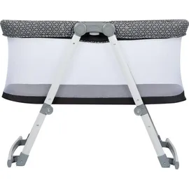 Safety 1st Babybett Morning Star, zusammen-klappbare Babywiege inkl. Reisetasche, geeignet ab der Geburt bis ca. 9 Monate, Warm Grey - Grau