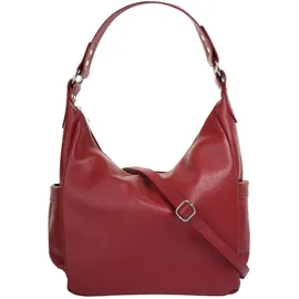 Samantha look Shopper Leder Red