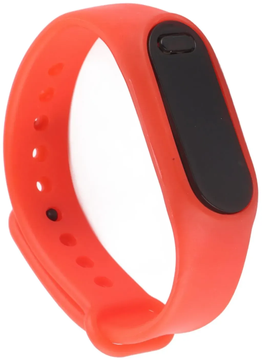 YUYTE Smart Digital Watch Armband, LED Silikon Slim Sport Fitness Armband, Leuchtende Elektronik für Studenten, Modische Schwimmfeste Stilvolle Armbanduhr, Unisex Teen Girls Boys(rot)
