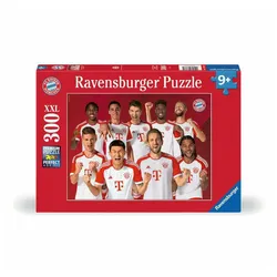 Ravensburger Puzzle FC Bayern Saison 2023/24 300 Teile, 300 Puzzleteile bunt