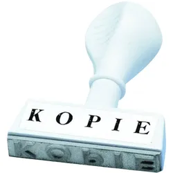 WEDO Stempel - Standardtext - KOPIE - ohne Tinte