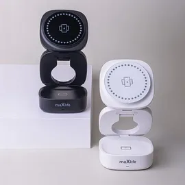 MaxLife 3-in-1 drahtloses Ladegerät 15W weiß
