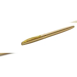 Pelikan Jazz Noble Elegance P36 Gold, Gelb Kartuschenfüllsystem, Blau, Metall, Edelstahl, Medium