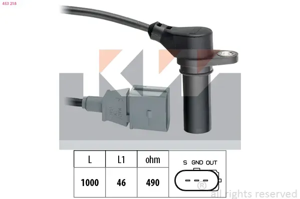 KW Impulsgeber, Kurbelwelle 453218 für VW