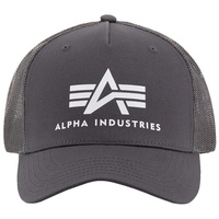 Alpha Industries Basic Trucker Cap Trucker Cap für Herren Vintage Grey
