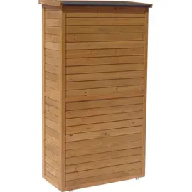 Habitat et Jardin Gartenschrank Space 87 x 46,5 x 160 cm Braun