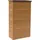 Habitat et Jardin Gartenschrank Space 87 x 46,5 x 160 cm Braun
