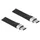DeLock USB-C® Kabel USB-C® Stecker, USB-C® Stecker 0.14m Schwarz 85770