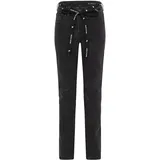 Riding Culture High Waist Damen Modell 2023 Motorradjeans schwarz, 29
