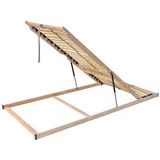 Betten-ABC Madera Lattenrost für Bettkastenfunktion 28 Federleisten, Birkenschichtholz Größe 80 x 200 cm, Schlafzimmer, Lattenroste
