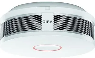 Dual Rauchwarnmelder 9VDC VdS reinweiß VdS anerkannt Standalone 10-Jahres-Batt.
