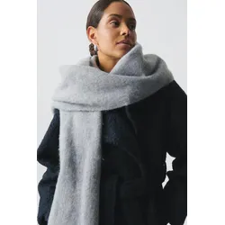 Gina Tricot - Soft chunky scarf - Schals & Halstücher - Grau - ONESIZE - Dame - Grau - ONESIZE