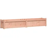 vidaXL Pflanzkübel 180 x 31 x 31 cm Braun