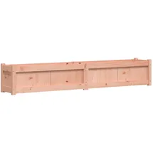 vidaXL Pflanzkübel 180 x 31 x 31 cm Braun