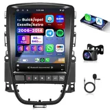 8 Core 4G+64G Wireless Carplay Android 13 Autoradio für Opel Astra J Buick Excelle XT GT 2006-2016 9,7 Zoll Autoradio mit Android Auto GPS Navi WiFi Mirror Link Bluetooth FM/RDS/EQ/SWC Rückfahrkamera