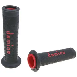 Domino Griffe A010 Road Racing Schwarz/Rot 2 Stück