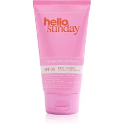 hello sunday the one for the body Bräunungslotion SPF 30 150 ml
