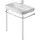 Duravit Metallkonsole Happy D.2 0030771000 77,3 x 49,1 cm